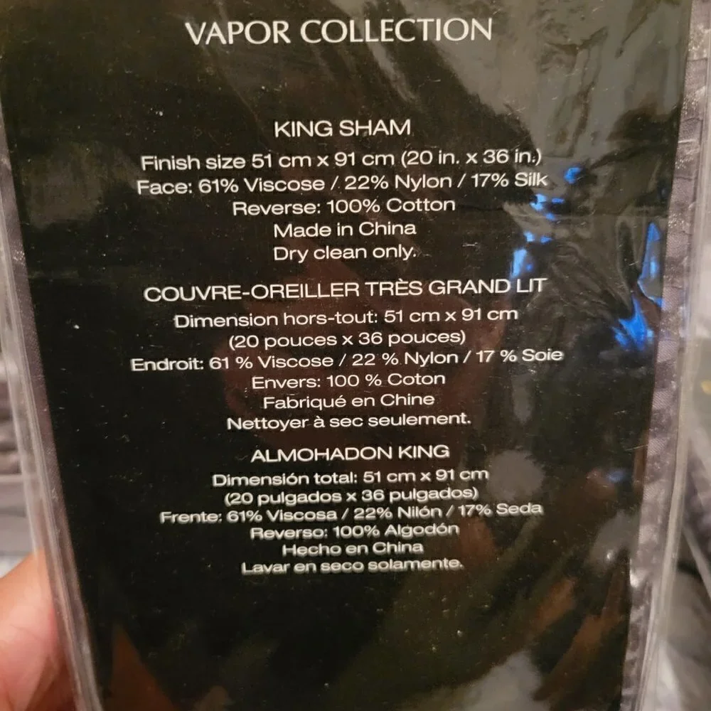 Vapor Collection Shams